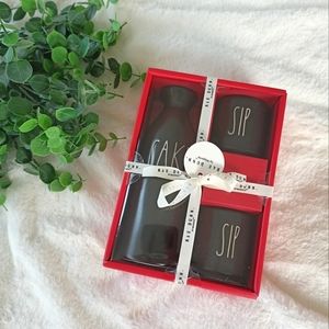 Rae Dunn 3 piece Sake set NWT